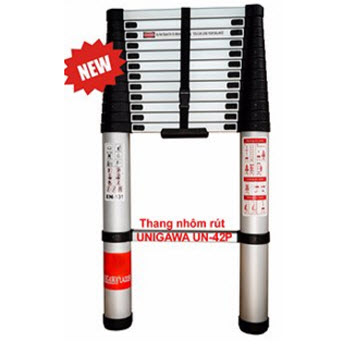  4.2M THANG NHÔM RÚT ĐƠN UNIGAWA UN-42P