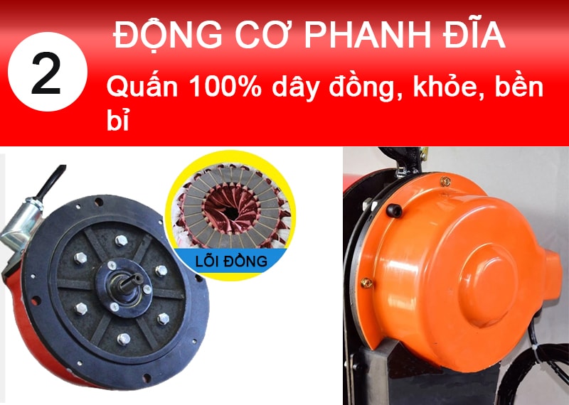 Động cơ phanh đĩa