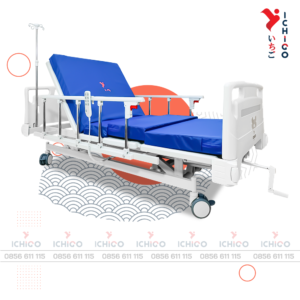 Giường Bệnh Nhân 4 Tay Quay Đa Năng – Chăm Sóc Toàn Diện, Tiện Lợi Tối Ưu