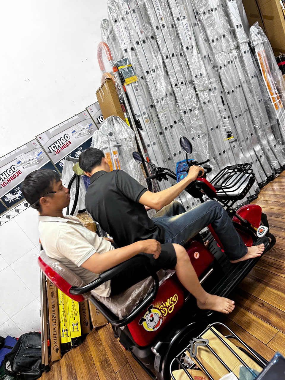 Xe điện 3 bánh chính hãng giá tốt