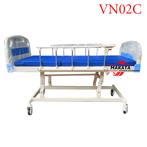 Giường 2 tay quay 2 chức năng nâng lưng và nâng thân giường VN02C