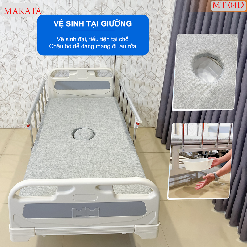 Giường điện đa năng nệm liền khối MAKATA MT04D